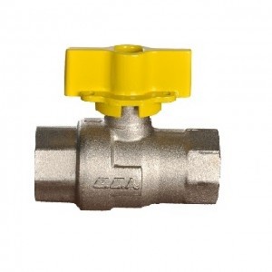 Doğalgaz Küresel Valfi (Kelebek Volanlı)